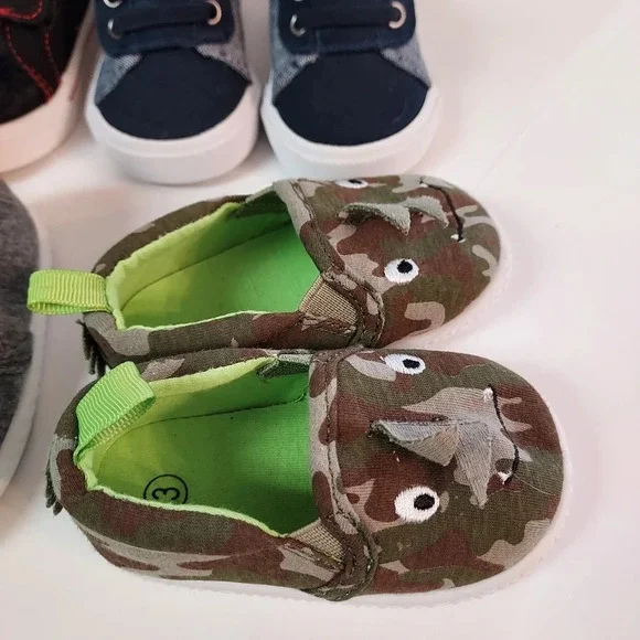 Lot of 4 Baby Boy Size 3 Shoes - Picture 2 of 9